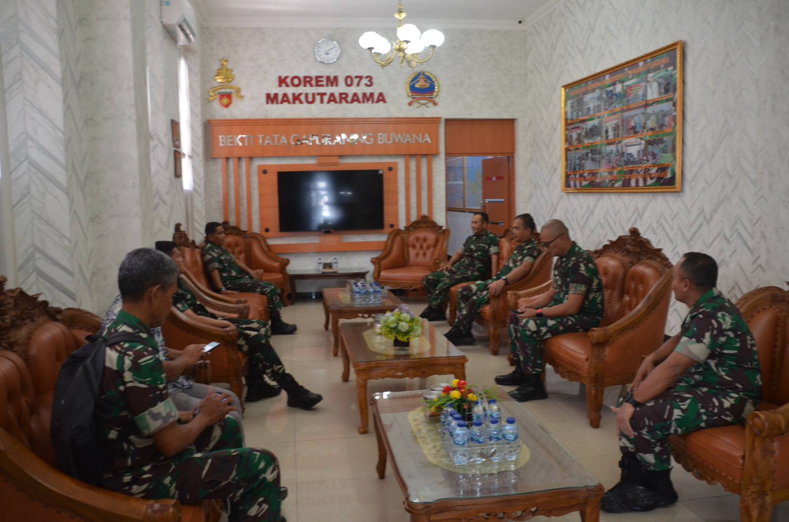 Tim Satgas Kemhan Cek Pemanfaatan Aset Barang Milik Negara di Korem 073/Makutarama 